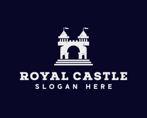 Medieval Castle Tower logo design