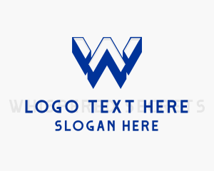 Generic Startup Letter W logo design