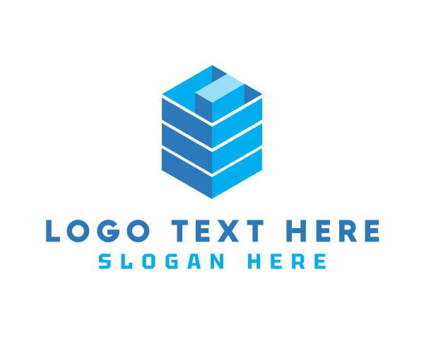 Blue Box logo example 1