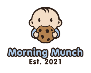 Child Cookie Treat logo design