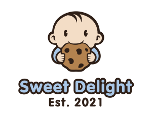 Child Cookie Treat logo design