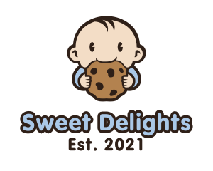 Child Cookie Treat logo design