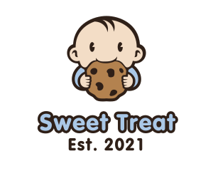 Child Cookie Treat logo design