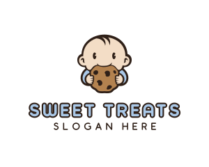 Child Cookie Treat logo design