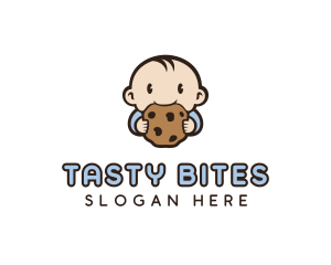 Child Cookie Treat logo design