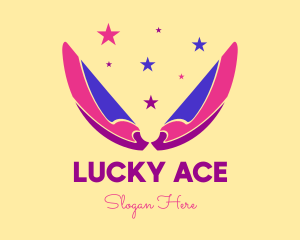 Pixie Fairy Magic Wings logo design