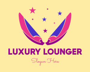 Pixie Fairy Magic Wings logo design