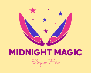 Pixie Fairy Magic Wings logo design