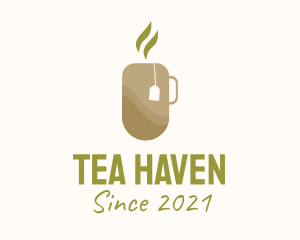 Hot Tea Mug  logo design