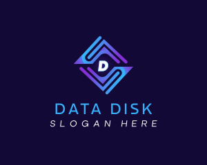 Digital Tech Data logo design