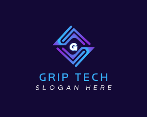 Digital Tech Data logo design