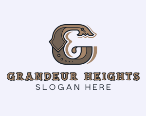 Artisan Brand Boutique Letter G logo design