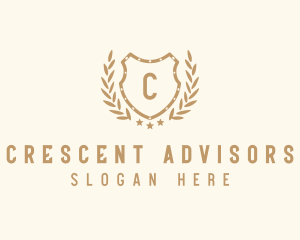 Royal Wreath Shield Firm logo