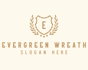 Royal Wreath Shield Firm logo design