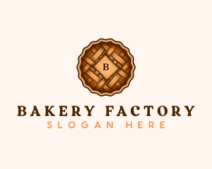 Pie Bakery Pastry logo design