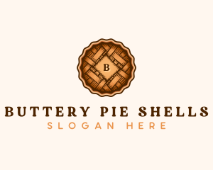 Pie Bakery Pastry logo design