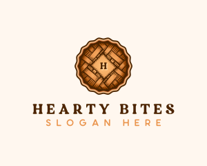 Pie Bakery Pastry logo design