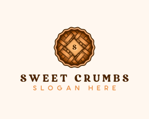 Pie Bakery Pastry logo design