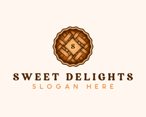 Pie Bakery Pastry logo design