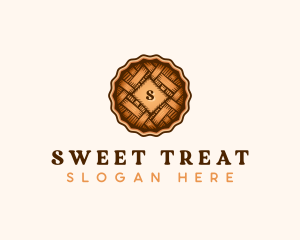 Pie Bakery Pastry logo design