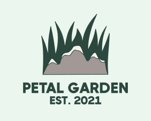 Lawn Care Grass  logo design