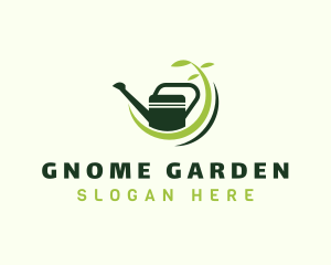 Garden Watering Can logo design