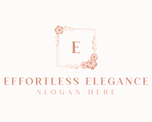 Floral Beauty Salon logo design