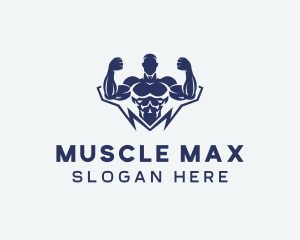 Gym Fitness Bodybuilder logo