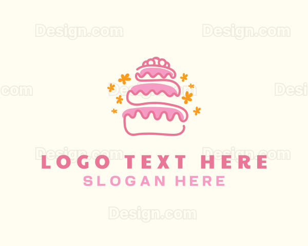 Bakery Pastry Cake Logo