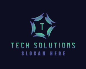 Digital Star Technology logo design