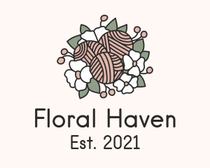 Flower Yarn Bouquet  logo