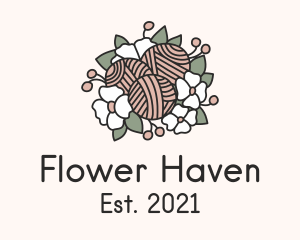Flower Yarn Bouquet  logo