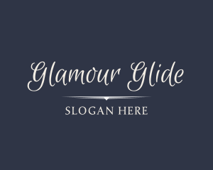 Luxury Cursive Wordmark logo