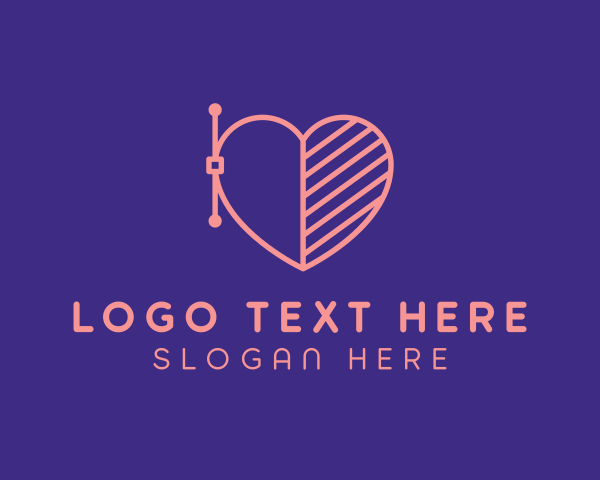 Romantic logo example 4