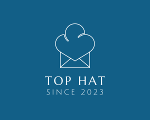 Chef Hat Mail logo design