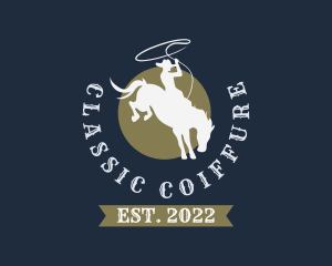 Classic Cowboy Rodeo logo design