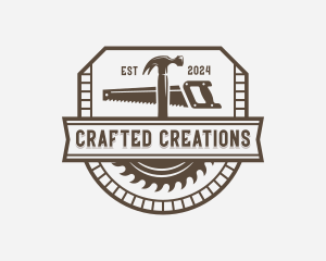 Industrial Woodworking Tools logo design