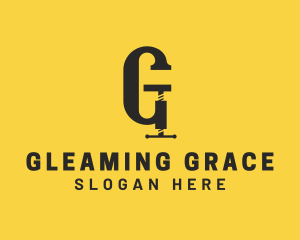 Clamp Letter G logo design