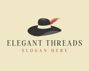 Classy Fashion Hat logo design