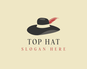 Classy Fashion Hat logo design