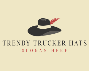 Classy Fashion Hat logo design