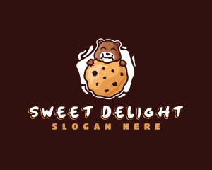 Cookie Bear Chocolate Chip logo design