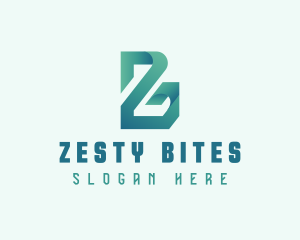 Cyber Tech Letter Z logo design