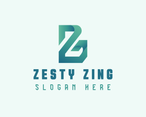 Cyber Tech Letter Z logo design