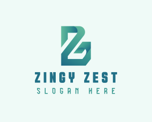 Cyber Tech Letter Z logo design