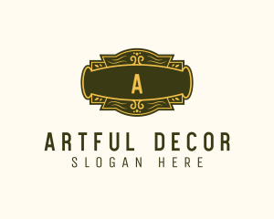 Art Deco Bar Decor logo design