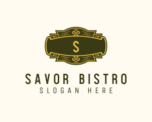 Art Deco Bar Decor logo design