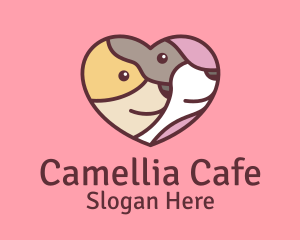 Pet Dog Love Care logo design