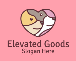 Pet Dog Love Care logo design