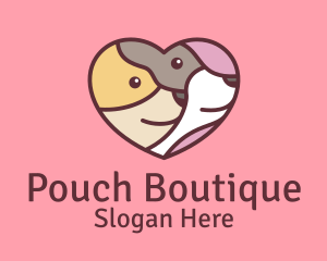 Pet Dog Love Care logo design